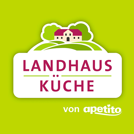Landhaus Küche von apetito - Logo 450x450px